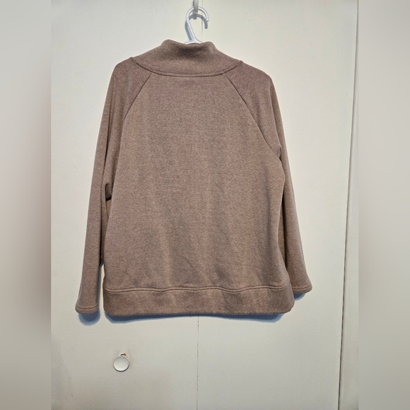MTA Sport Women's Half-Zip Sweatshirt -‎ Brown - Picture 7 of 8